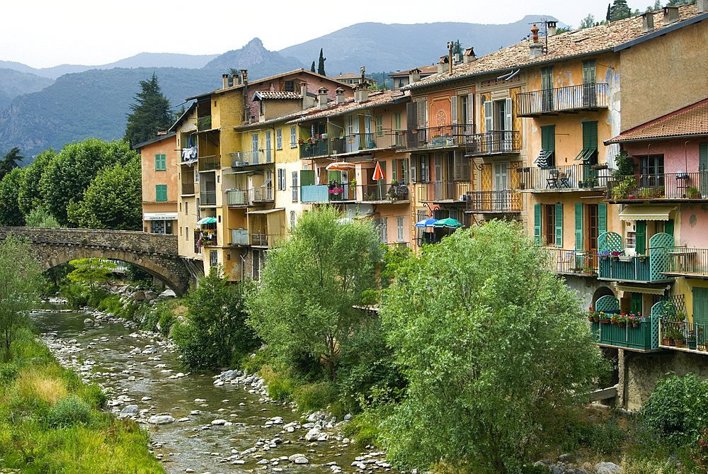 Sospel, Mercantour National Park , Alpes-Maritimes department, Provence-Alpes-Cote d'Azur region, southeast of France, Europe.