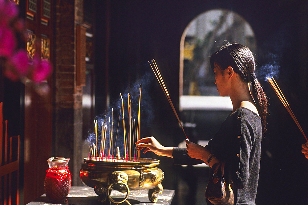 Taoist Bao-an temple in Taipei,Taiwan also known as Formosa,Republic of China, East Asia