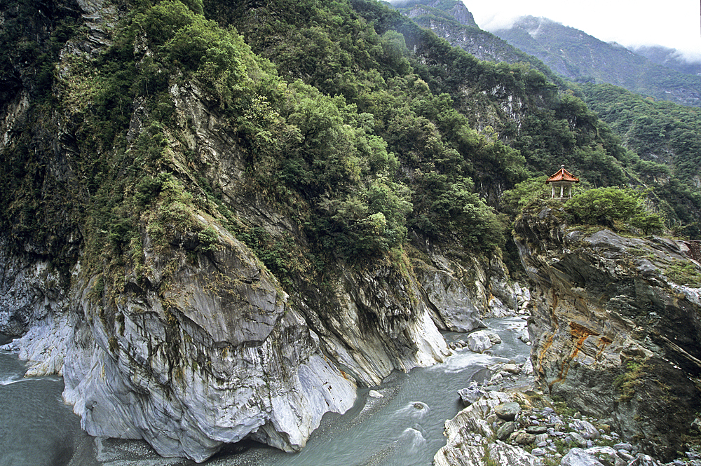 Taroko Gorge, Taroko National Park,Taiwan also known as Formosa,Republic of China, East Asia