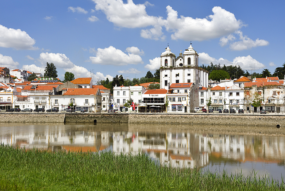 City of Alcacer do Sal along the Sado River, Alentejo region, Portugal, southwertern Europe