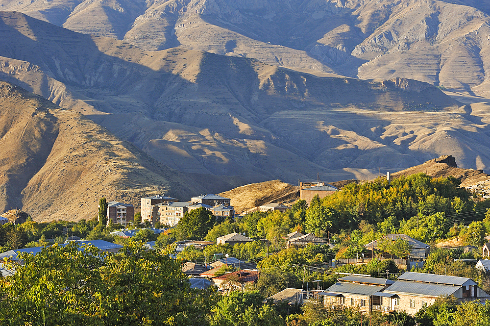 Yeghegnadzor, situated at 1200 meters above sea level, Vayots Dzor province, Armenia, Eurasia