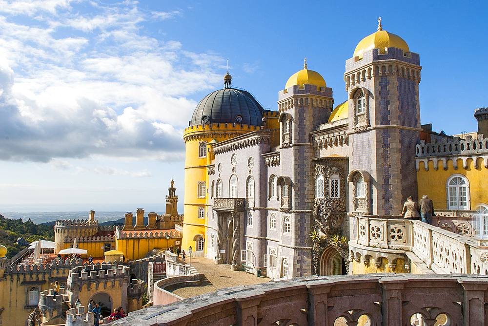 Pena National Palace, Sintra, near Lisbon, UNESCO World Heritage Site, Portugal, Europe