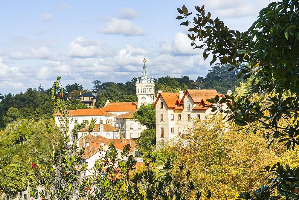Town Hall of Sintra, near Lisbon, UNESCO World Heritage Site, Portugal, Europe
