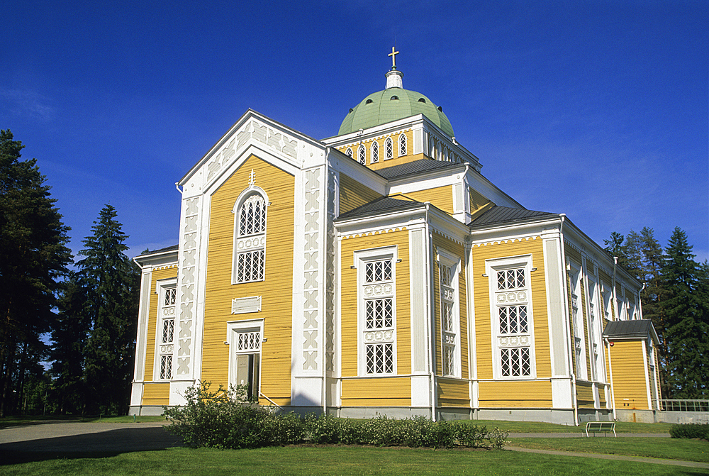 Kerimaki Church, the largest wooden church in the world,Southern Savonia region,Finland, Northern Europe