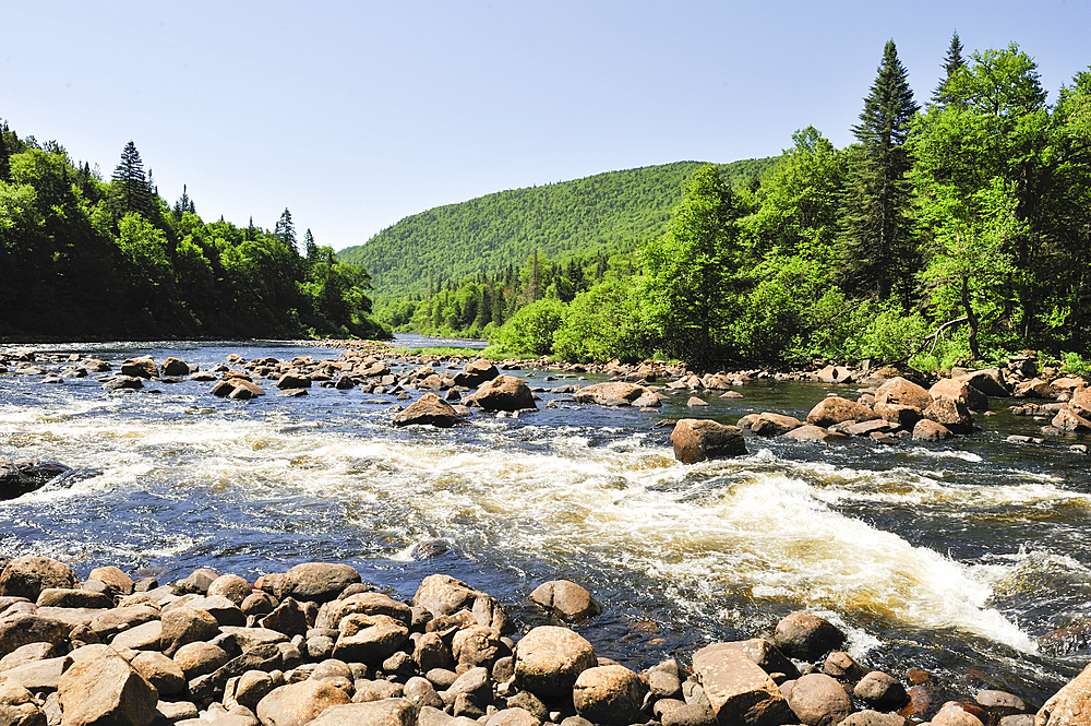 Jacques-Cartier River, Jacques-Cartier National Park, Province of Quebec, Canada, North America