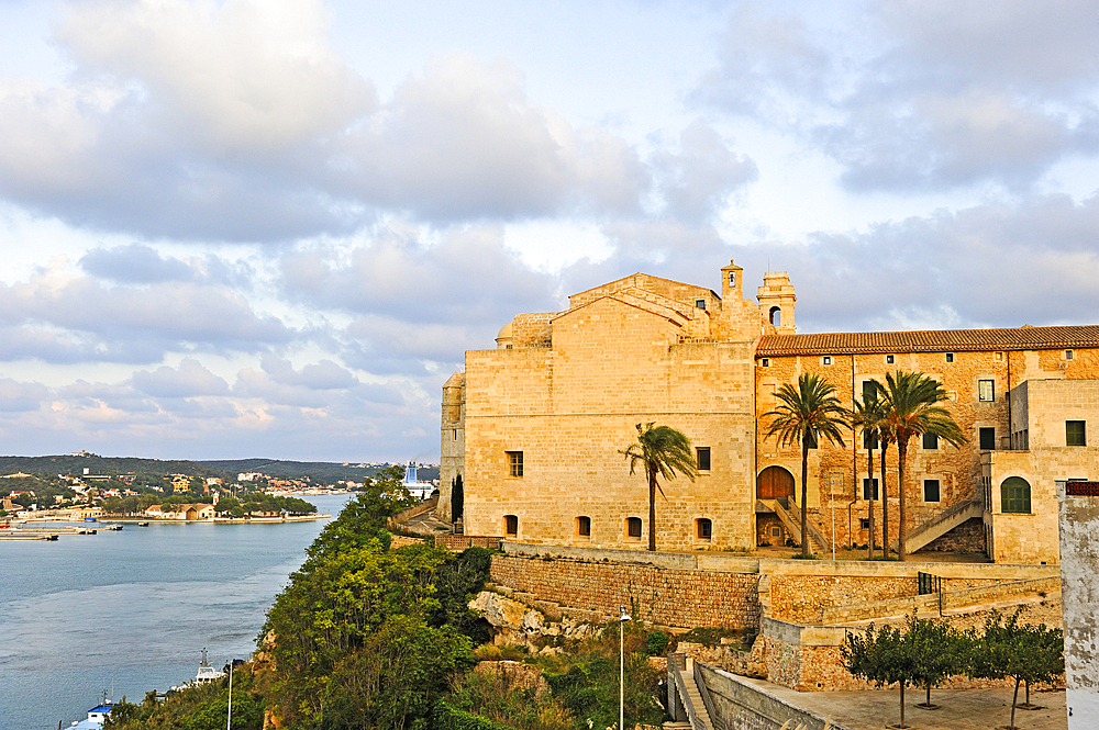 Former Sant Francesc Convent housing the Museum of Menorca, Mahon, Menorca, Balearic Islands, Spain, Mediterranean, Europe