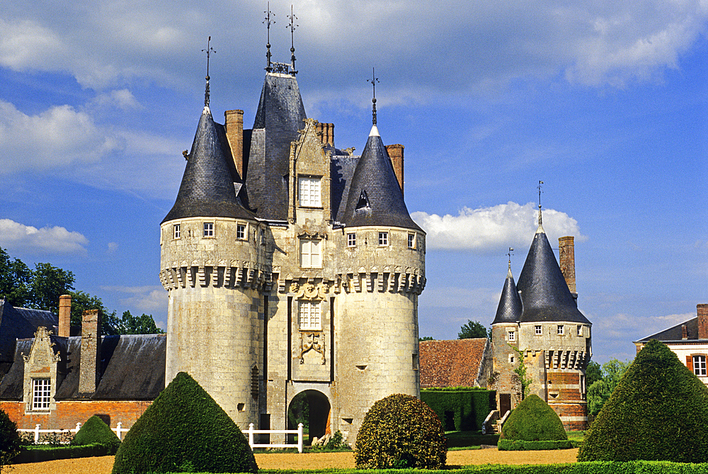 Castle of Fraze, Eure et Loir department, region Centre, France, Europe