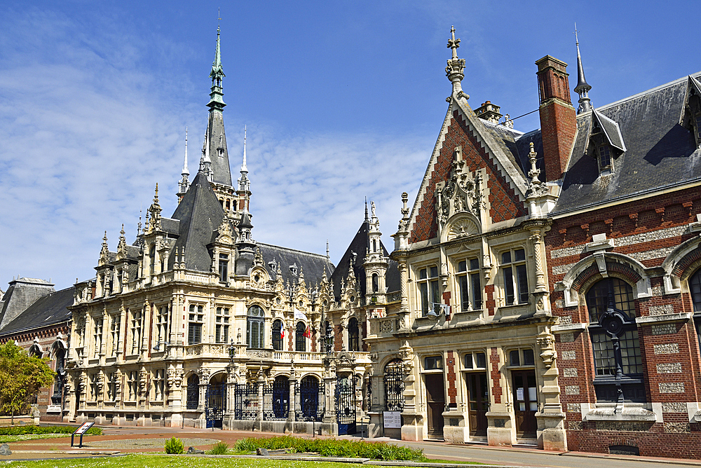 Palais Benedictine, distillery and museum, Fecamp, Seine-Maritime department, Normandy region, France, Europe