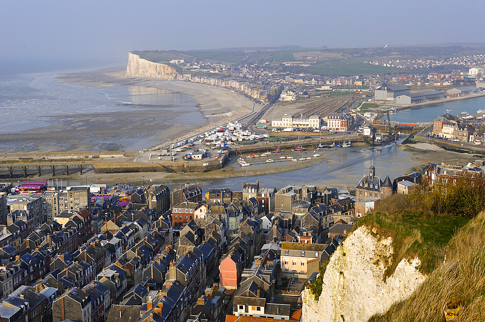 Le Treport, Seine-Maritime department, Haute-Normandie (Normandy) region, northern France, Europe