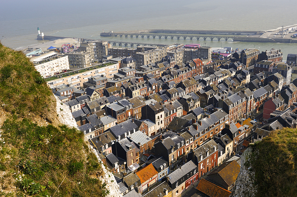 Le Treport, Seine-Maritime department, Haute-Normandie (Normandy) region, northern France, Europe