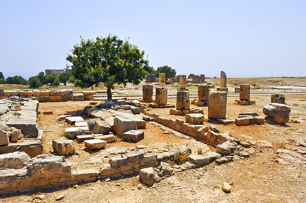 Palaipaphos (Old Paphos), one of the most celebrated pilgrimage centres of the ancient Greek world with the sanctuary of Aphrodite, UNESCO World Heritage Site, Kouklia, Paphos district, Cyprus, Eastern Mediterranean Sea, Europe