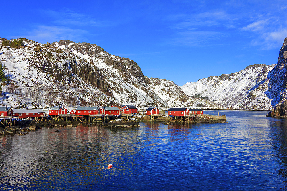 Fishing village (Lofoten Islands), Norway.