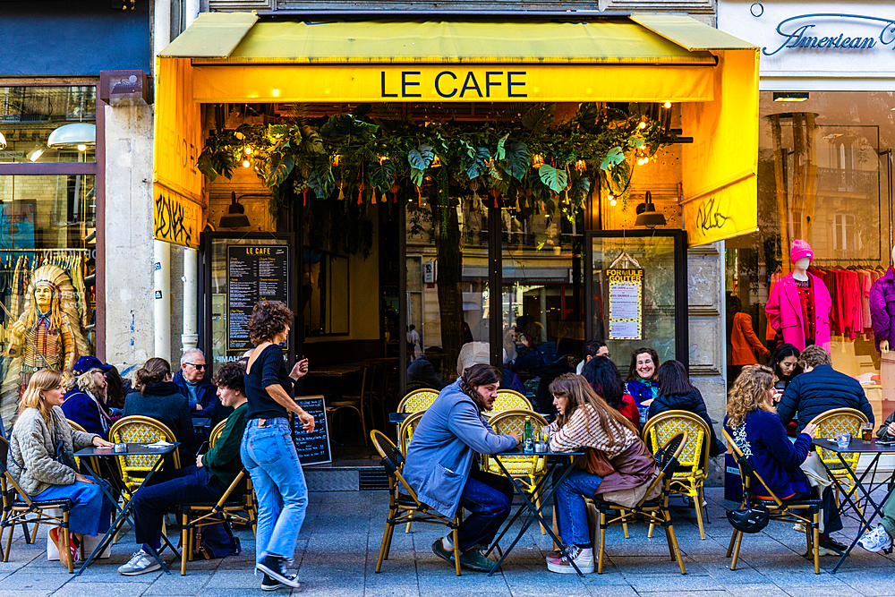 Le Cafe, Rue Tiquetonne, Paris, France