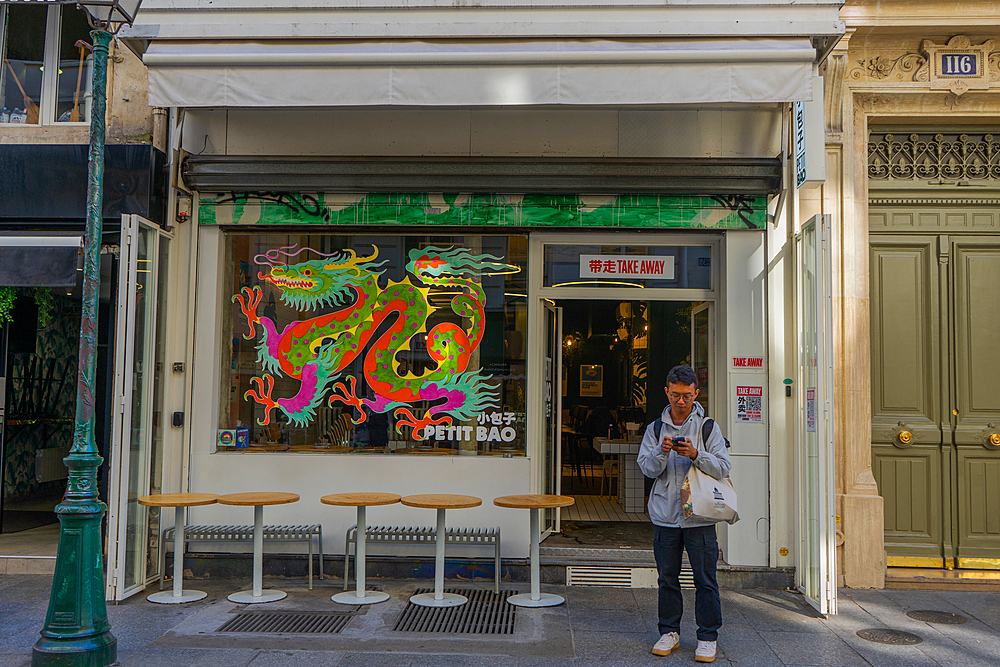 Chinese restaurant Petit Bao on Rue Saint-Denis