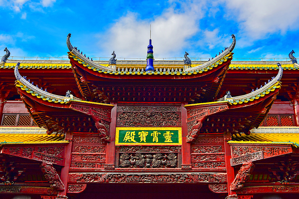 Wanshou Temple, Nanchang, provincial capital of Jiangxi Province, China.
