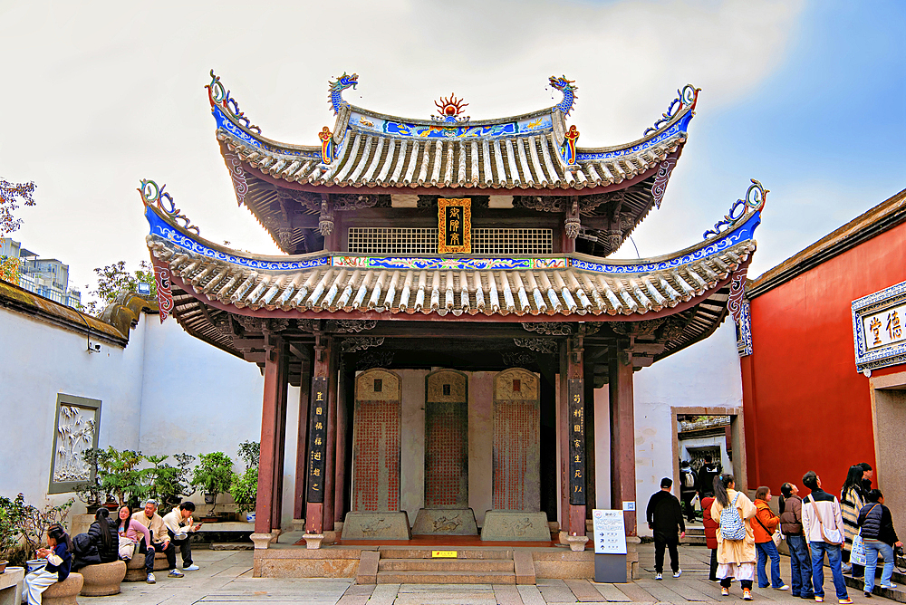 Lin Wenzhong (aka Lin ZeXu) Ancestral Hall, Fuzhou, Fujian Province, China. Built in honour of Lin ZeXu, a Qing dynasty official that fought the opium war.