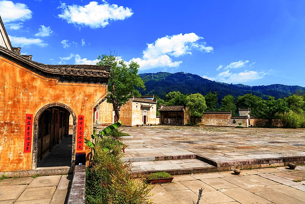 Chengkan Ancient Village, Huangshan City, Anhui, China. The village was established 1800 years ago by the Luo family clan. It has buildings dating as early as the Song Dynasty (960 to 1279 AD).