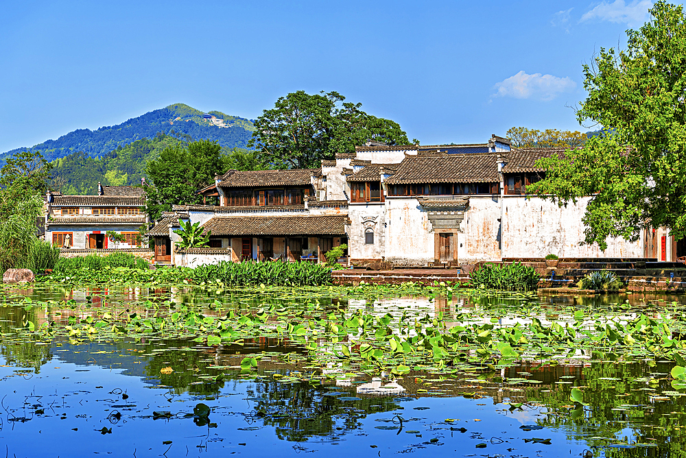 Chengkan Ancient Village, Huangshan City, Anhui, China. The village was established 1800 years ago by the Luo family clan. It has buildings dating as early as the Song Dynasty (960 to 1279 AD).
