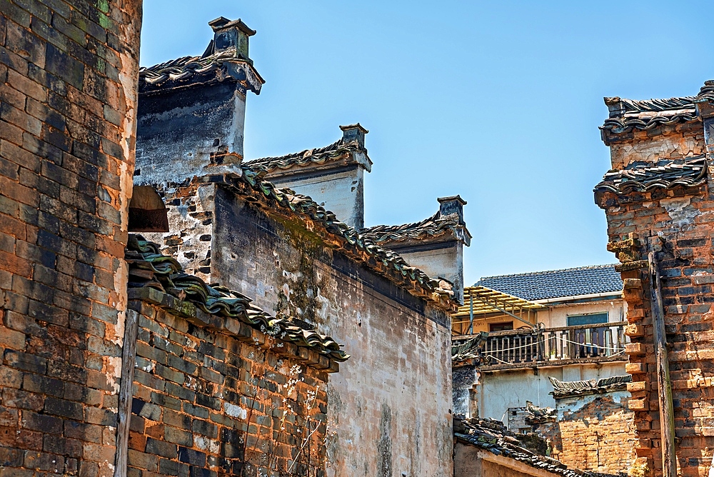 MianTan Village, Huangshan, Anhui Province, China. The fishing and agriculture village has a history of more than 2000 years.