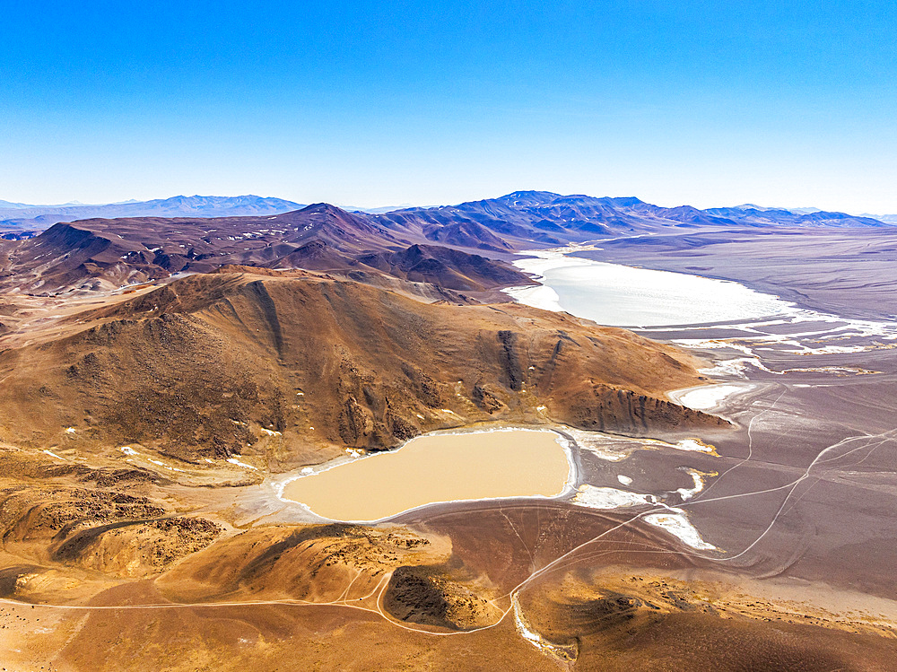 Cerro Galan and Laguna Diamante, Puna, Catamarca, Argentina
