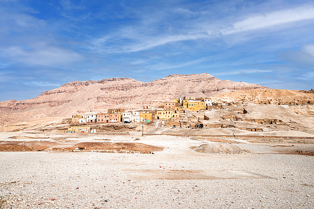 Ancient village of La Gurna, Luxor, West Bank, Egypt