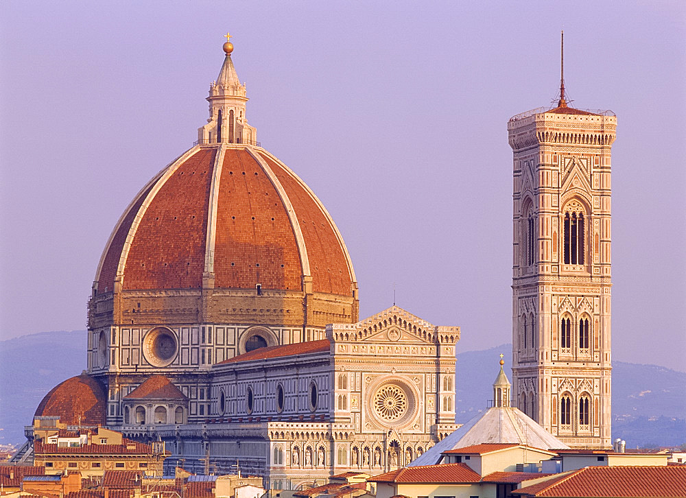 The Duomo and Campanile, Florence, Tuscany, Italy