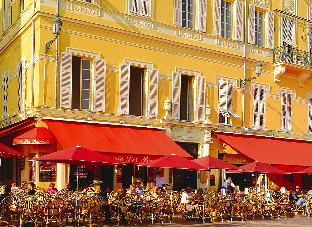 Cafe in the old town, Nice, Provence, France