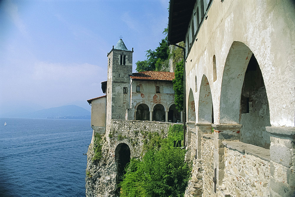 Santa Caterina del Sasso, Lake Maggiore, Piemonte, Italy