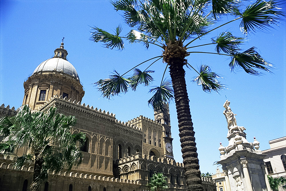 Norman cathedral, Palermo, Sicily, Italy, Europe