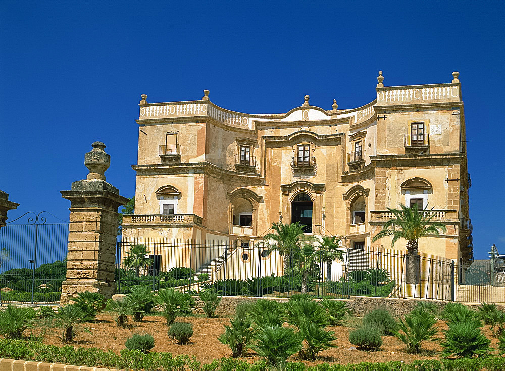 The Villa Cattolica, at Bagheria on the island of Sicily, Italy, Europe