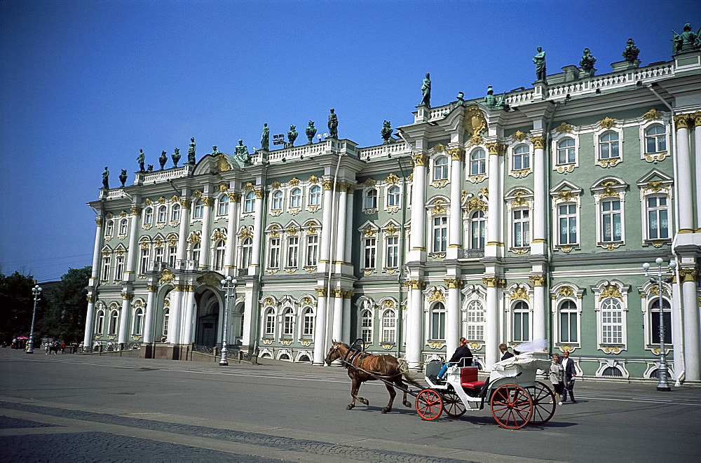 The Hermitage, UNESCO World Heritage Site, St. Petersburg, Russia, Europe