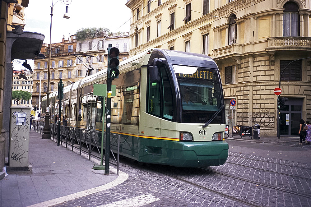 Tram, Rome, Lazio, Italy, Europe