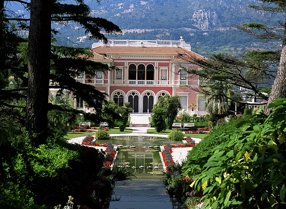 Musee Ephrussi de Rothschild, Cap Ferrat, Cote d'Azur, Provence, France, Europe