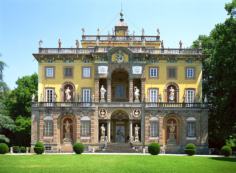 Villa Torrigiani, Camigliano, Lucca, Tuscany, Italy, Europe