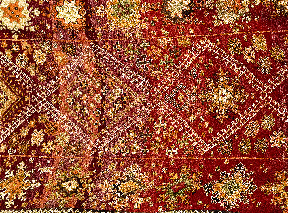 Carpet for sale, Fez, Morocco, North Africa, Africa