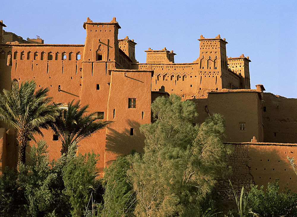 Ait Benhaddou (Ait-Ben-Haddou) kasbahs, High Atlas, Morocco, North Africa, Africa