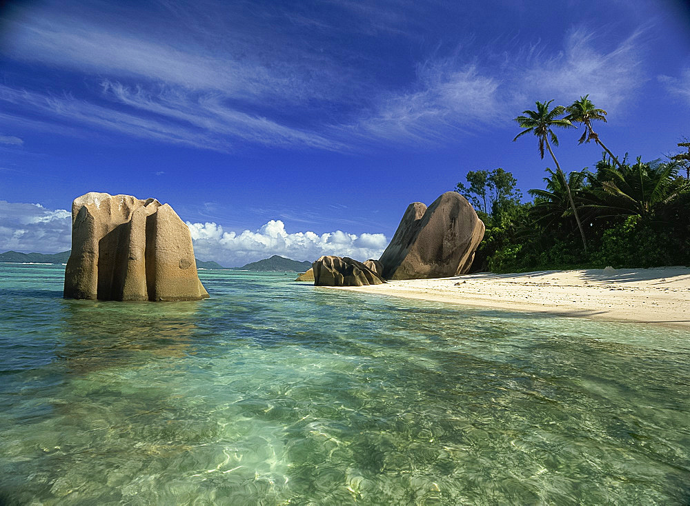 Anse Source d'Argent, La Digue, Seychelles, Indian Ocean, Africa