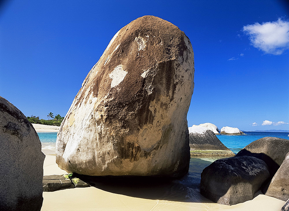 Boulders, The Baths, Virgin Gorda, British Virgin Islands, West Indies, Central America