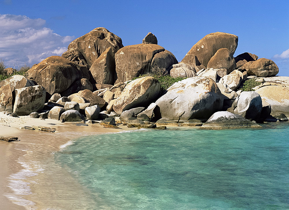 Boulders, The Baths, Virgin Gorda, British Virgin Islands, West Indies, Central America