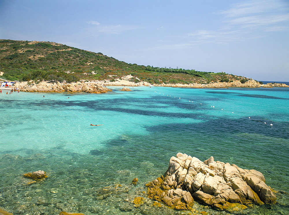 The sea near Romazzino, island of Sardinia, Italy, Mediterranean, Europe