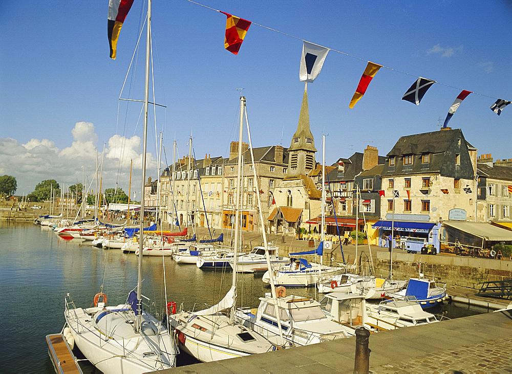 The old harbour, Honfleur, Normandy, France