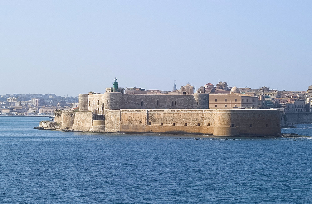 Castello Maniace, Syracuse, Sicily, Italy, Mediterranean, Europe