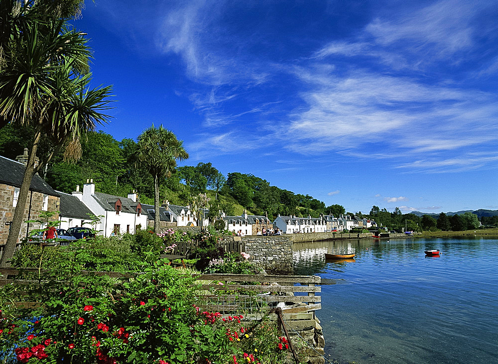 Plockton Harbour, northwest Highlands, Highland region, Scotland, United Kingdom, Europe