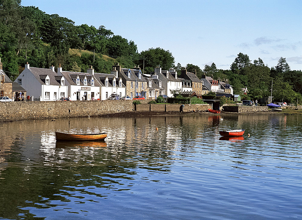 Plockton Harbour, Highland region, Scotland, United Kingdom, Europe