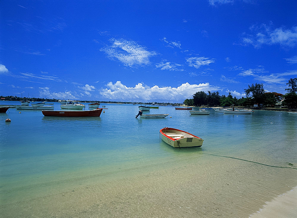 Grand Baie, north coast, Mauritius, Indian Ocean, Africa