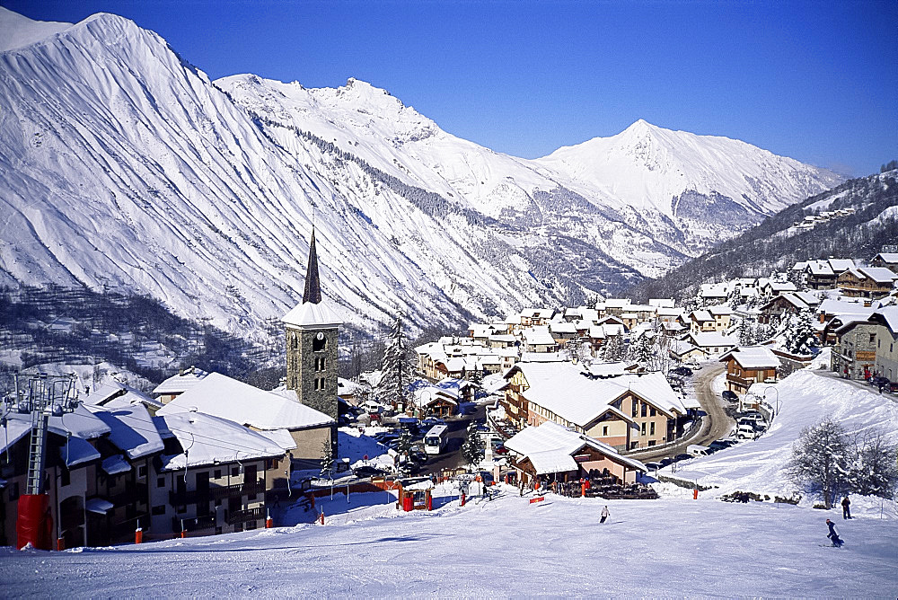 Saint Martin de Belleville, Haute-Savoie, French Alps, France, Europe