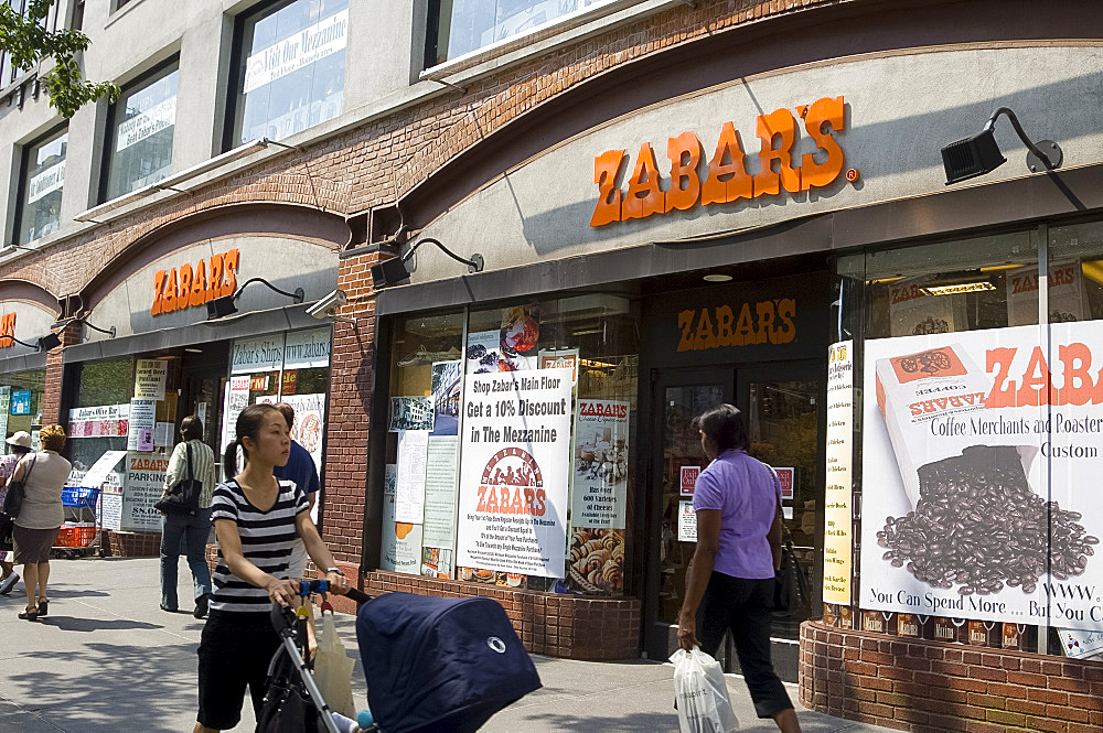 Zabar's, the famous upper westside deli on Broadway, Manhattan, New York City, New York, United States of America, North America