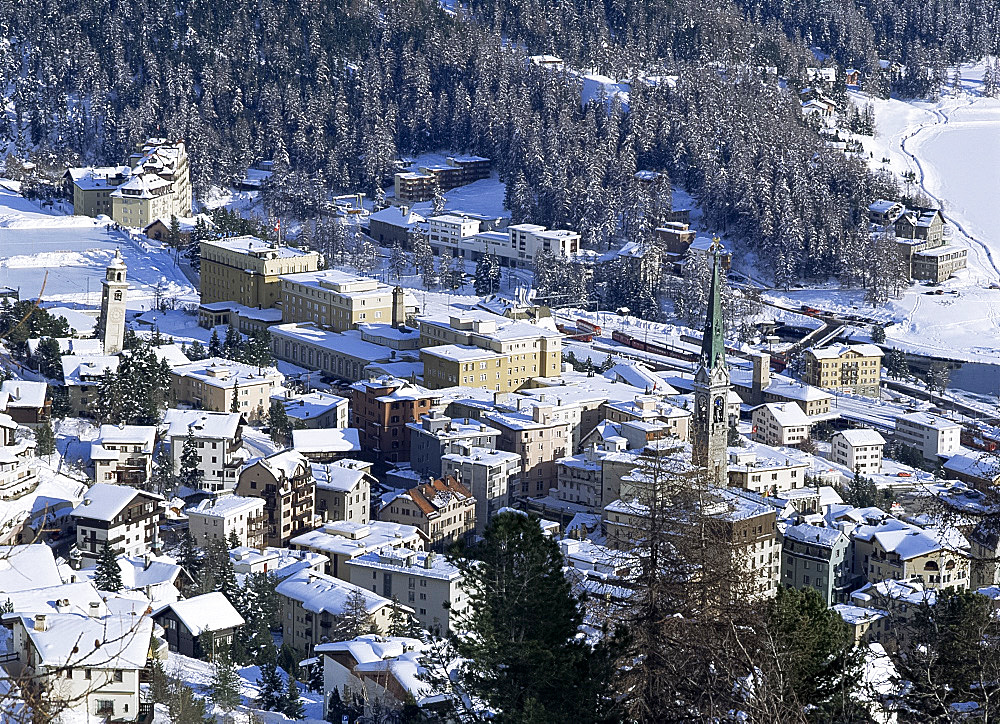 St. Moritz, Swiss Alps, Switzerland, Europe