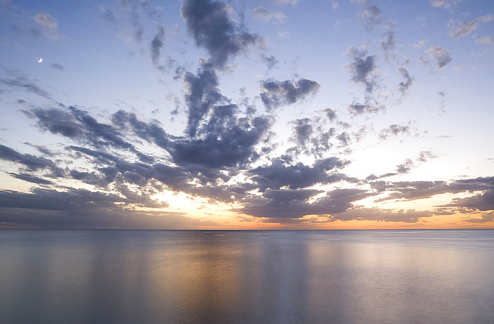 Sunset on Sanibel Island, Florida, United States of America, North America