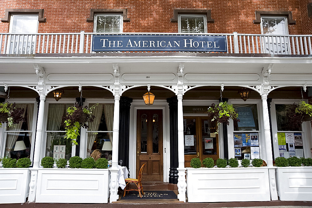 The American Hotel in Sag Harbor, Long Island, New York State, United States of America, North America